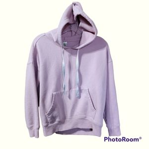 Green Tea Pink Hooded Pullover size Small